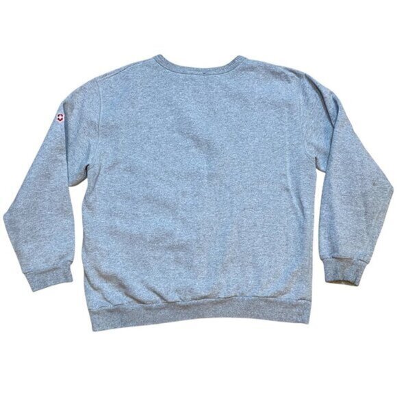 Victorinox Mens Grey‎ Crewneck Sweatshirt Large - Picture 3 of 8